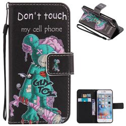One Eye Mice PU Leather Wallet Case for iPhone 6s 6 6G(4.7 inch)
