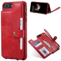 Retro Aristocratic Demeanor Anti-fall Leather Phone Back Cover for iPhone 6s 6 6G(4.7 inch) - Red