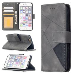 Binfen Color BF05 Prismatic Slim Wallet Flip Cover for iPhone 6s 6 6G(4.7 inch) - Gray