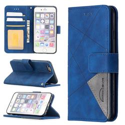 Binfen Color BF05 Prismatic Slim Wallet Flip Cover for iPhone 6s 6 6G(4.7 inch) - Blue