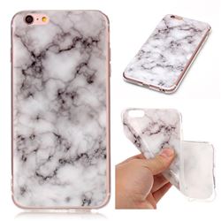 Smoke White Soft TPU Marble Pattern Case for iPhone 6s Plus / 6 Plus (5.5 inch)
