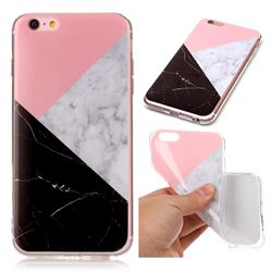 Tricolor Soft TPU Marble Pattern Case for iPhone 6s Plus / 6 Plus (5.5 inch)