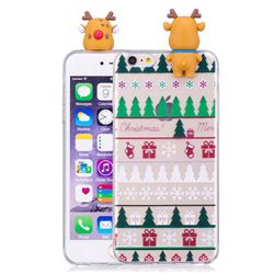 Christmas Socks Soft 3D Climbing Doll Soft Case for iPhone 6s Plus / 6 Plus 6P(5.5 inch)