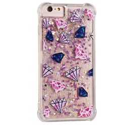Diamond Dynamic Liquid Glitter Sand Quicksand Star TPU Case for iPhone 6s Plus / 6 Plus 6P(5.5 inch)