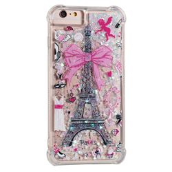 Mirror and Tower Dynamic Liquid Glitter Sand Quicksand Star TPU Case for iPhone 6s Plus / 6 Plus 6P(5.5 inch)