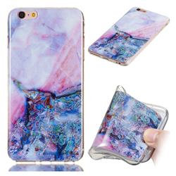 Purple Amber Soft TPU Marble Pattern Phone Case for iPhone 6s Plus / 6 Plus 6P(5.5 inch)