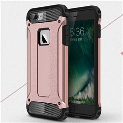 King Kong Armor Premium Shockproof Dual Layer Rugged Hard Cover for iPhone 6s Plus / 6 Plus 6P(5.5 inch) - Rose Gold