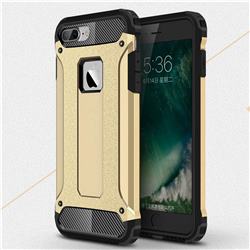 King Kong Armor Premium Shockproof Dual Layer Rugged Hard Cover for iPhone 6s Plus / 6 Plus 6P(5.5 inch) - Champagne Gold