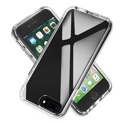 Transparent 2 in 1 Drop-proof Cell Phone Back Cover for iPhone 6s Plus / 6 Plus 6P(5.5 inch)
