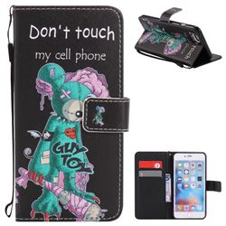 One Eye Mice PU Leather Wallet Case for iPhone 6s Plus / 6 Plus 6P(5.5 inch)