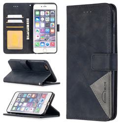 Binfen Color BF05 Prismatic Slim Wallet Flip Cover for iPhone 6s Plus / 6 Plus 6P(5.5 inch) - Black