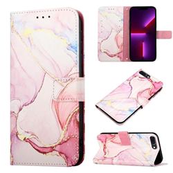 Rose Gold Marble Leather Wallet Protective Case for iPhone 6s Plus / 6 Plus 6P(5.5 inch)