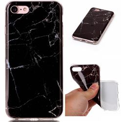 Black Soft TPU Marble Pattern Case for iPhone 8 / 7 8G 7G (4.7 inch)