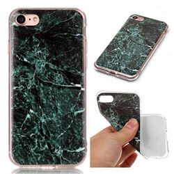Dark Green Soft TPU Marble Pattern Case for iPhone 8 / 7 8G 7G (4.7 inch)