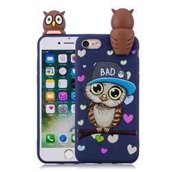 Bad Owl Soft 3D Climbing Doll Soft Case for iPhone 8 / 7 (4.7 inch)