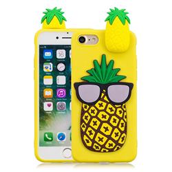 Big Pineapple Soft 3D Climbing Doll Soft Case for iPhone 8 / 7 (4.7 inch)