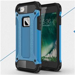 King Kong Armor Premium Shockproof Dual Layer Rugged Hard Cover for iPhone 8 / 7 (4.7 inch) - Sky Blue