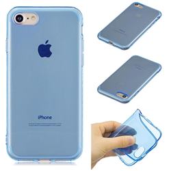 Transparent Jelly Mobile Phone Case for iPhone 8 / 7 (4.7 inch) - Baby Blue