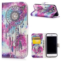 Butterfly Chimes PU Leather Wallet Case for iPhone 8 / 7 8G 7G (4.7 inch)