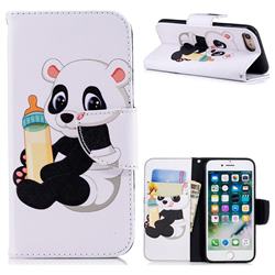 Baby Panda Leather Wallet Case for iPhone 8 / 7 (4.7 inch)