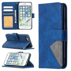 Binfen Color BF05 Prismatic Slim Wallet Flip Cover for iPhone 8 / 7 (4.7 inch) - Blue