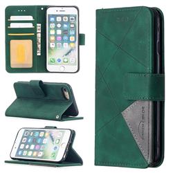 Binfen Color BF05 Prismatic Slim Wallet Flip Cover for iPhone 8 / 7 (4.7 inch) - Green