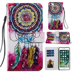Dreamcatcher Smooth Leather Phone Wallet Case for iPhone 8 / 7 (4.7 inch)