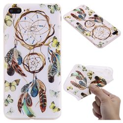 Color Wind Chimes 3D Relief Matte Soft TPU Back Cover for iPhone 8 Plus / 7 Plus 7P(5.5 inch)