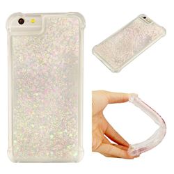 Dynamic Liquid Glitter Sand Quicksand Star TPU Case for iPhone 8 Plus / 7 Plus 7P(5.5 inch) - Pink