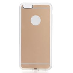 YOGEE QI Wireless Charging Receiver Case Back Cover for iPhone 8 Plus / 7 Plus 7P(5.5 inch) - Golden