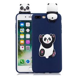 Giant Panda Soft 3D Climbing Doll Soft Case for iPhone 8 Plus / 7 Plus 7P(5.5 inch)