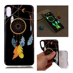 Dream Catcher Noctilucent Soft TPU Back Cover for iPhone Xr (6.1 inch)