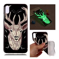 Fly Deer Noctilucent Soft TPU Back Cover for iPhone Xr (6.1 inch)