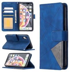 Binfen Color BF05 Prismatic Slim Wallet Flip Cover for iPhone Xr (6.1 inch) - Blue