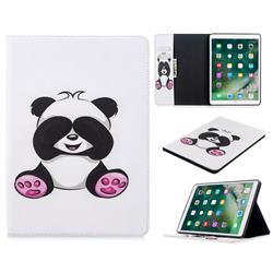 Lovely Panda Folio Stand Leather Wallet Case for Apple iPad 10.2 (2019)