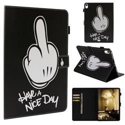 Have a Nice Day Folio Stand Leather Wallet Case for Apple iPad Pro 11 2018