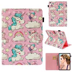 Angel Pony 3D Painted Leather Wallet Tablet Case for Apple iPad Pro 11 2018
