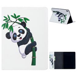 Bamboo Panda Folio Stand Leather Wallet Case for Apple iPad Pro 11 2018
