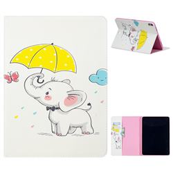 Umbrella Elephant Folio Stand Tablet Leather Wallet Case for Apple iPad Pro 11 2018