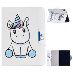 Blue Unicorn Folio Flip Stand Leather Wallet Case for Apple iPad Pro 11 2018