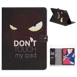 Angry Eyes Folio Flip Stand Leather Wallet Case for Apple iPad Pro 11 2018