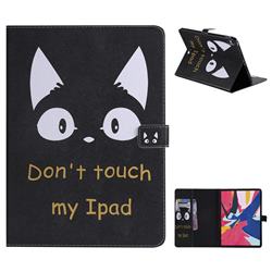 Cat Ears Folio Flip Stand Leather Wallet Case for Apple iPad Pro 11 2018