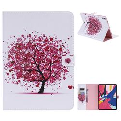 Colored Tree Folio Flip Stand Leather Wallet Case for Apple iPad Pro 11 2018