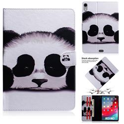 Sleeping Panda Painting Tablet Leather Wallet Flip Cover for Apple iPad Pro 11 2018