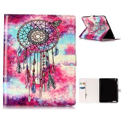 Butterfly Chimes Folio Flip Stand PU Leather Wallet Case for iPad 4 the New iPad iPad2 iPad3