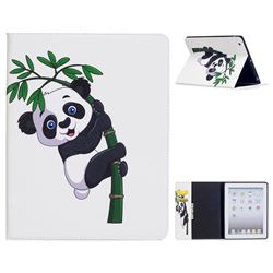 Bamboo Panda Folio Stand Leather Wallet Case for iPad 4 the New iPad iPad2 iPad3