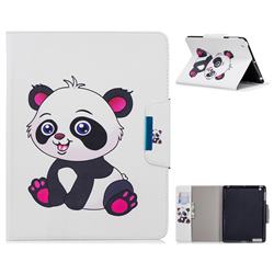 Baby Panda Folio Flip Stand Leather Wallet Case for iPad 4 the New iPad iPad2 iPad3