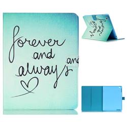 Love Forever Folio Stand Leather Wallet Case for iPad 4 the New iPad iPad2 iPad3