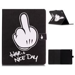 Have a Nice Day Folio Stand Leather Wallet Case for iPad 4 the New iPad iPad2 iPad3