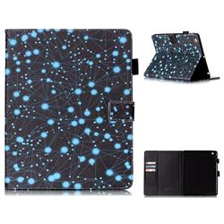Constellation Folio Stand Leather Wallet Case for iPad 4 the New iPad iPad2 iPad3